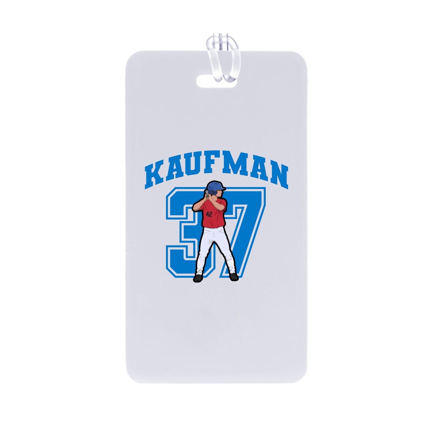 Bag Tag — Number in Classic