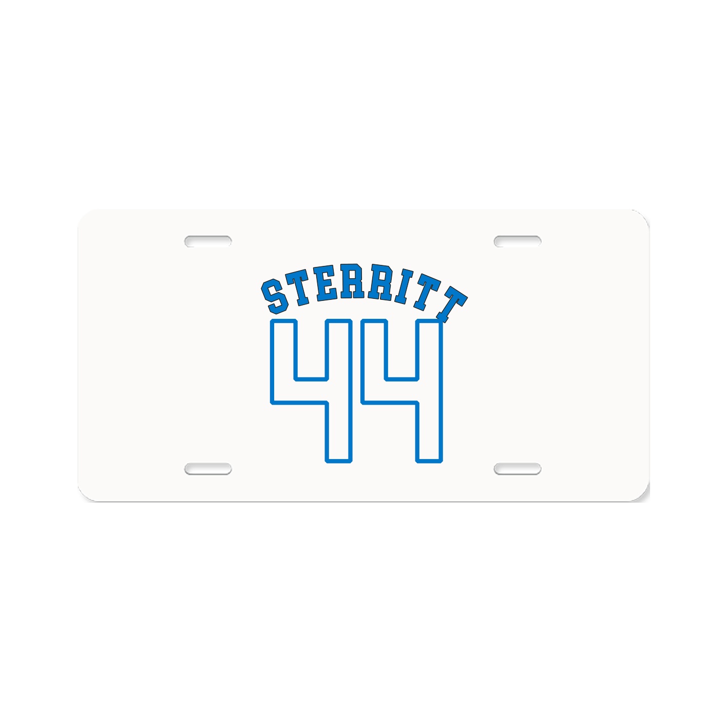 License Plate — Shirsey Arch in Classic