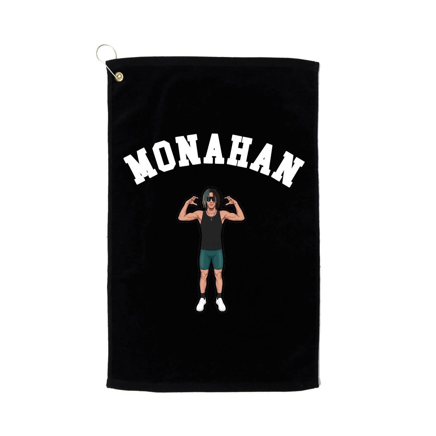 Golf Towel — Shirsey Arch in Black