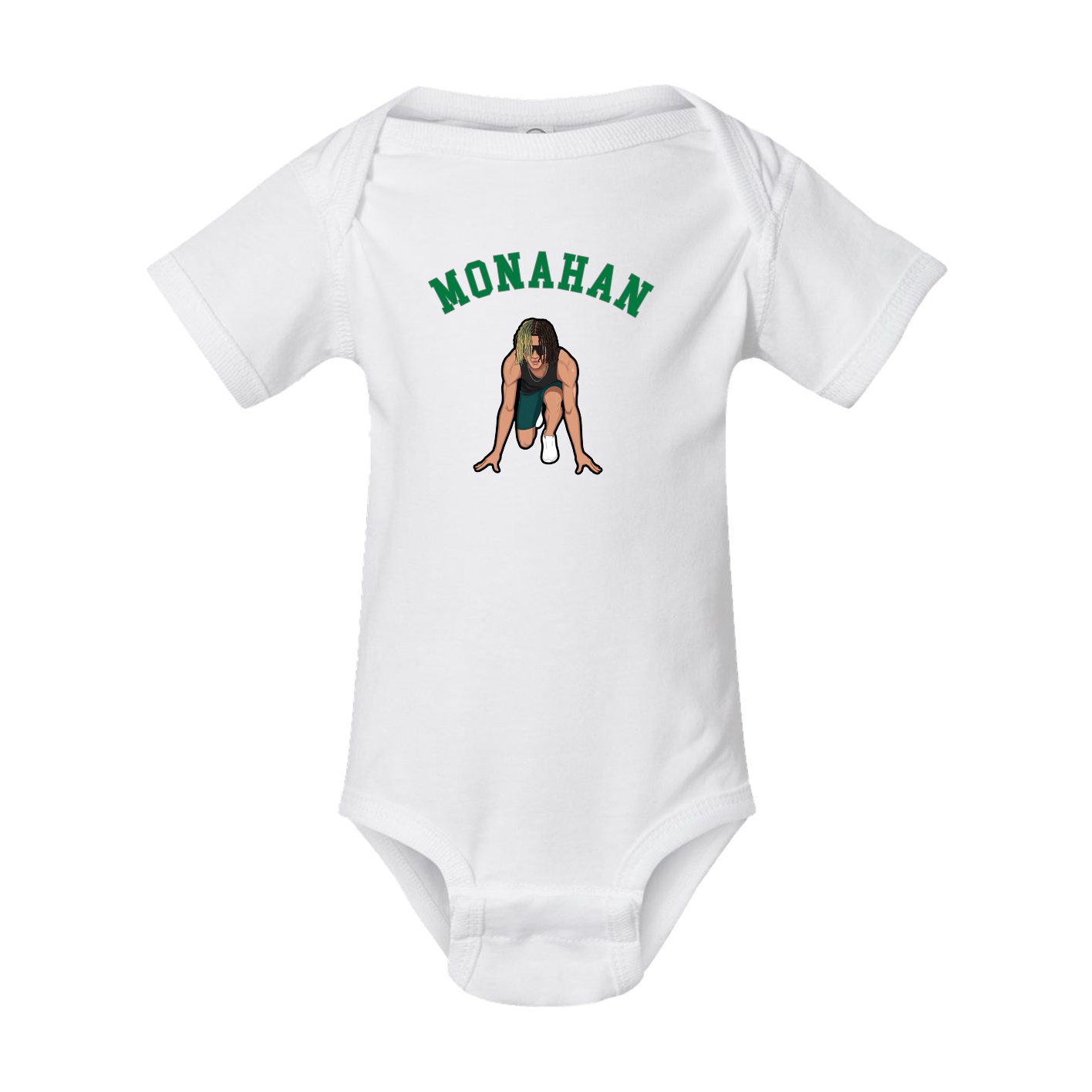 Baby Onesie — Shirsey Arch in White