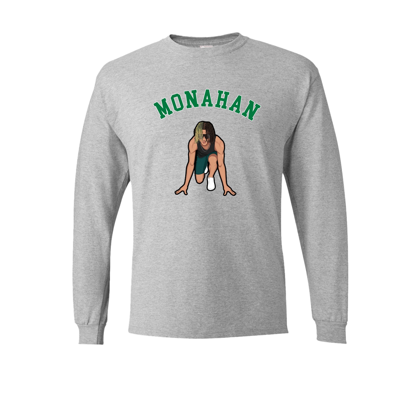 Long Sleeve Tee — Shirsey Arch in Grey