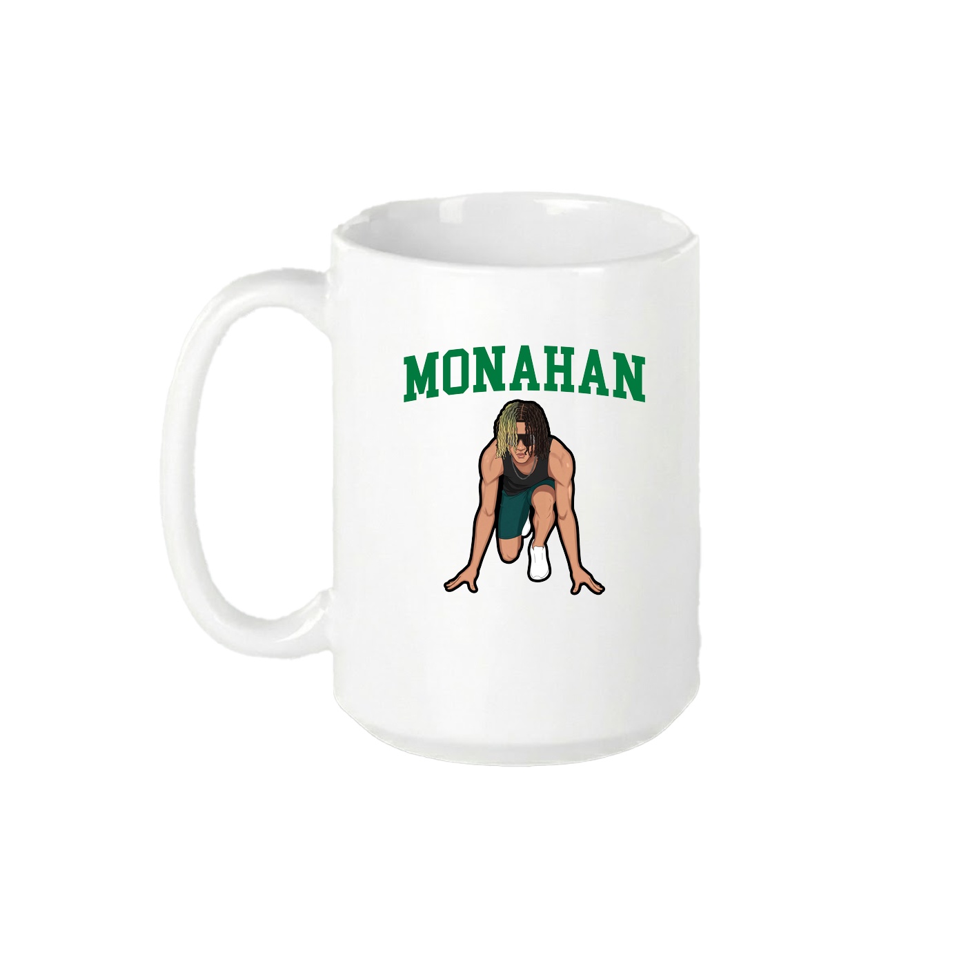 15oz Coffee Mug — Shirsey in White