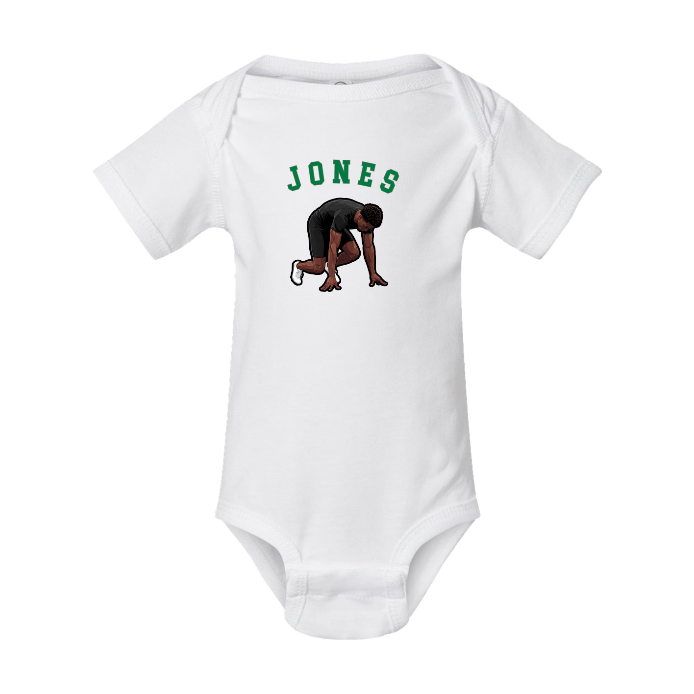 Baby Onesie — Shirsey Arch in White