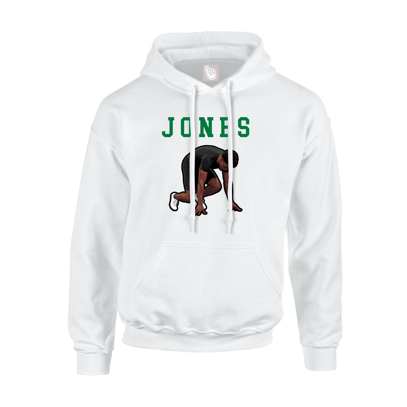 Hoodie — Shirsey in White