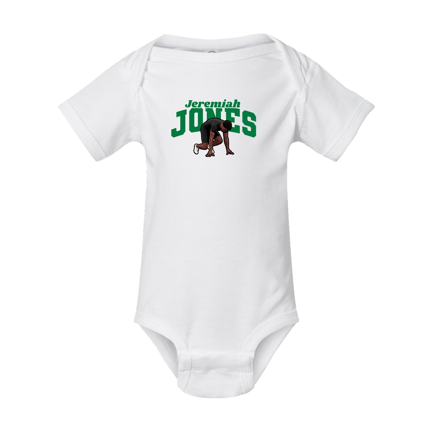 Baby Onesie — Signature Arch in White