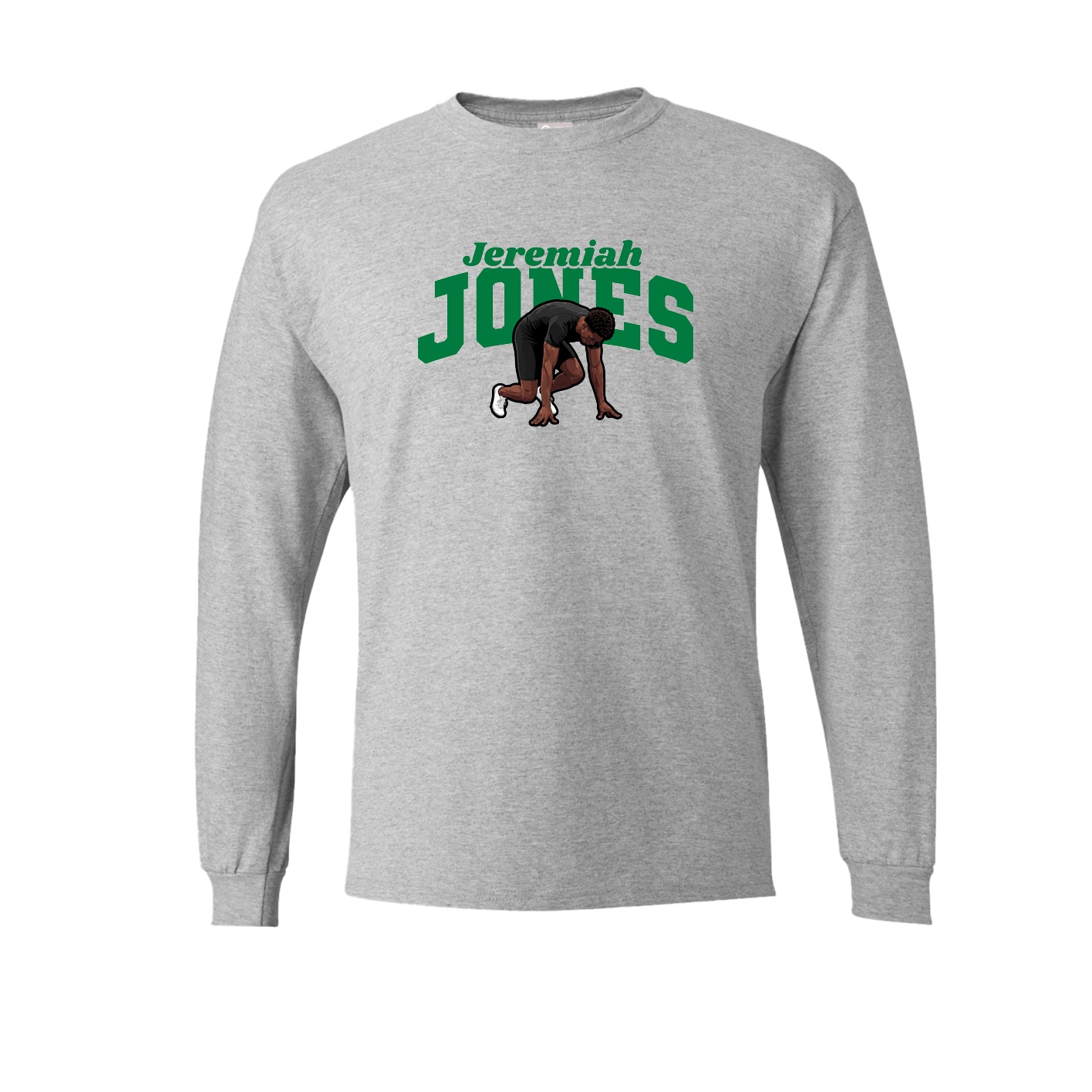 Long Sleeve Tee — Signature Arch in Grey