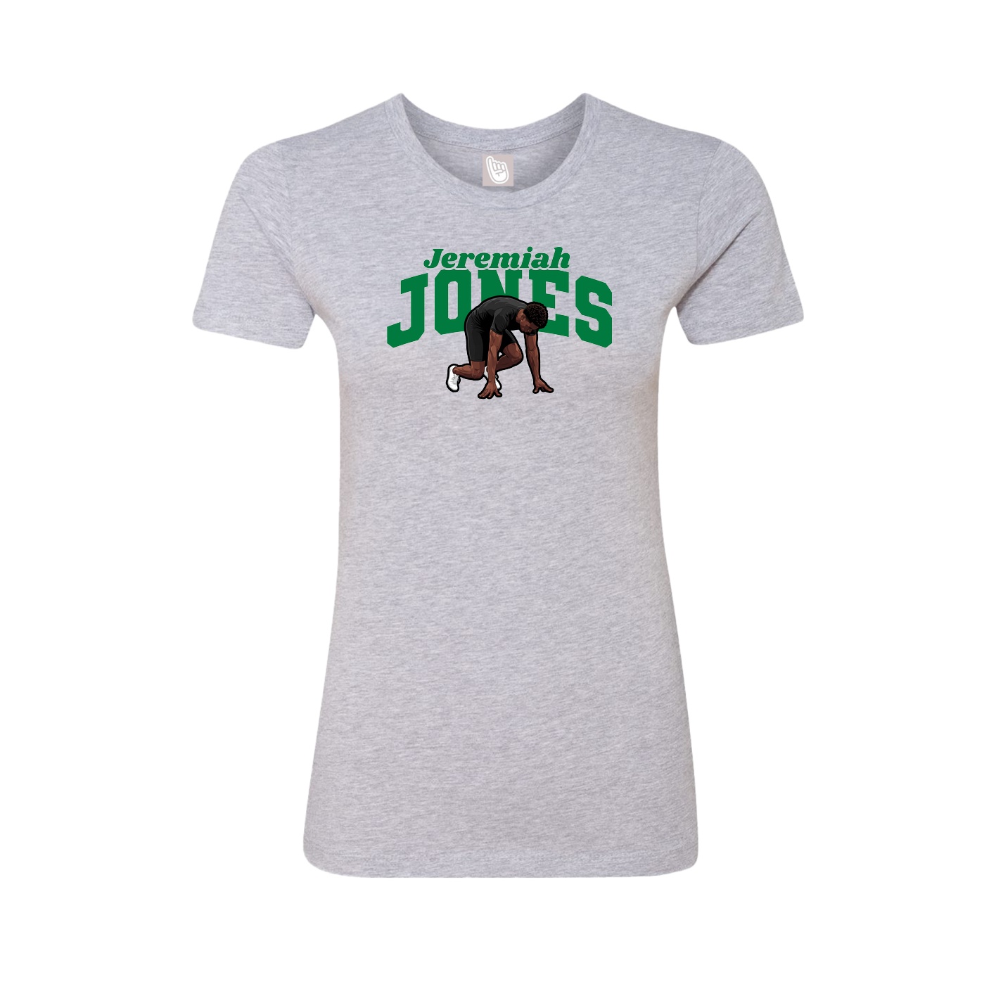 Womens Tee — Signature Arch in Grey