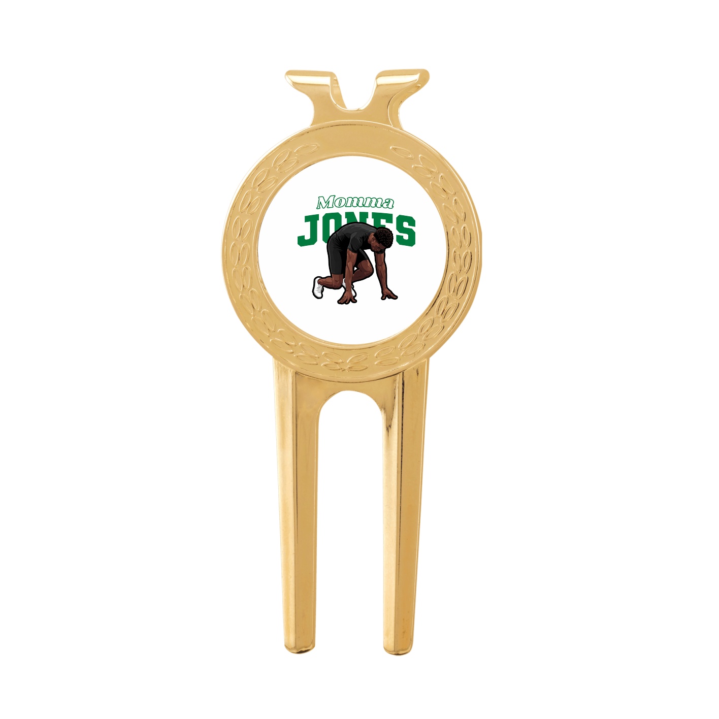 Divot Tool with Ball Marker — Mothers Day Block in Classic