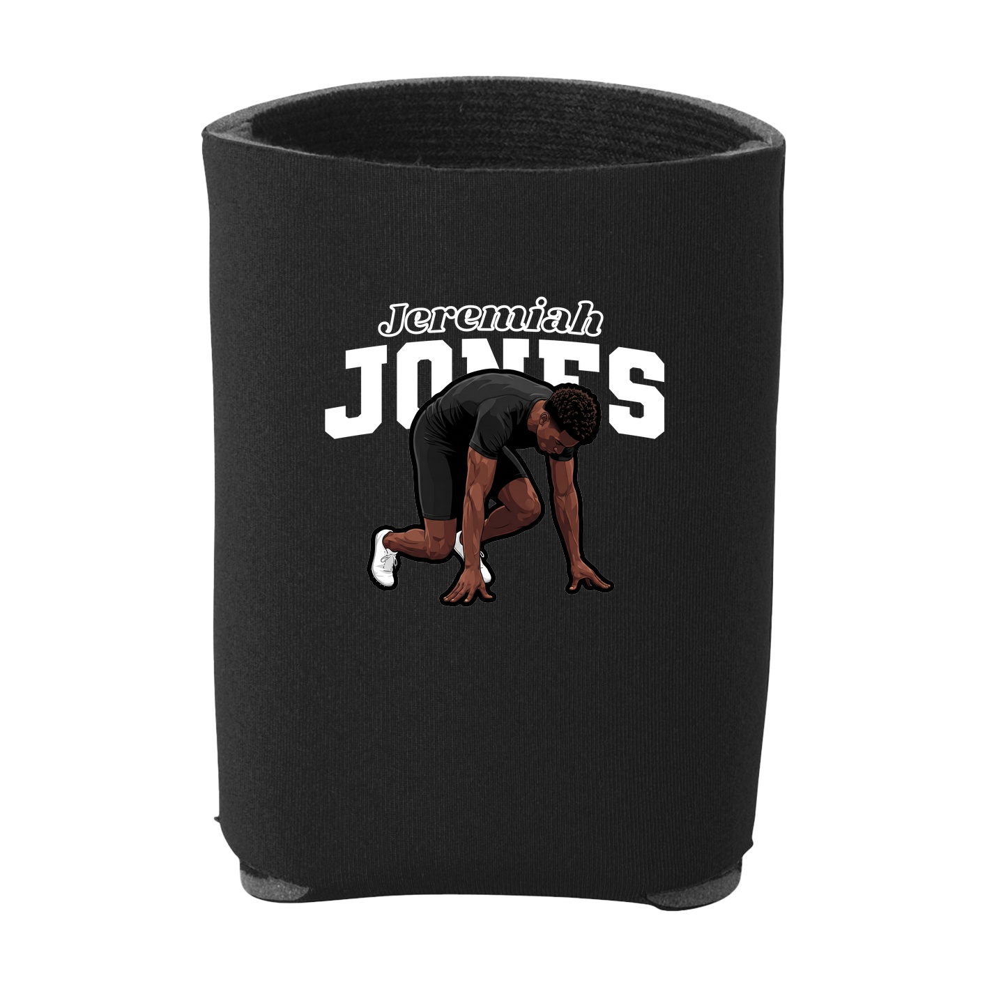 Can Holder — Name Arch in Black