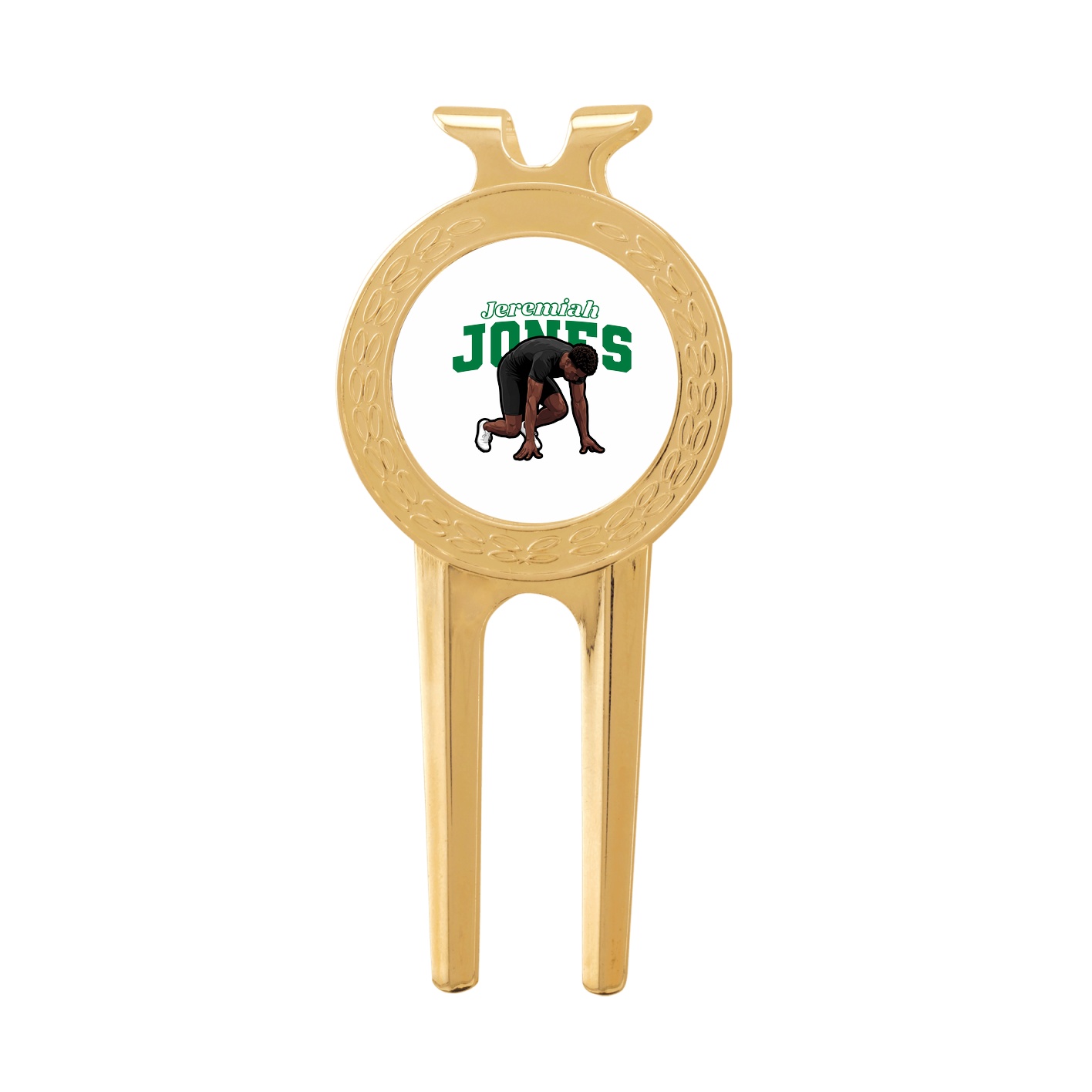 Divot Tool with Ball Marker — Name Arch in Classic