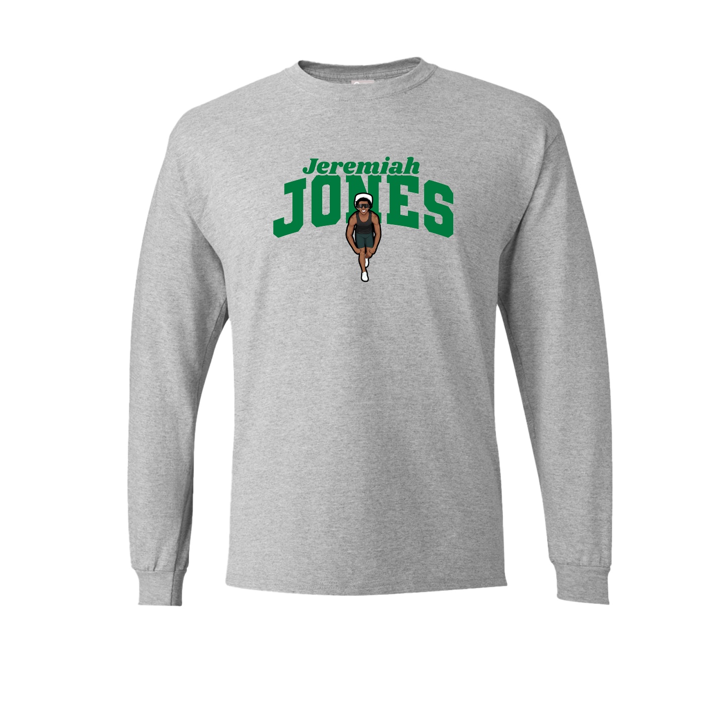 Long Sleeve Tee — Signature Arch in Grey
