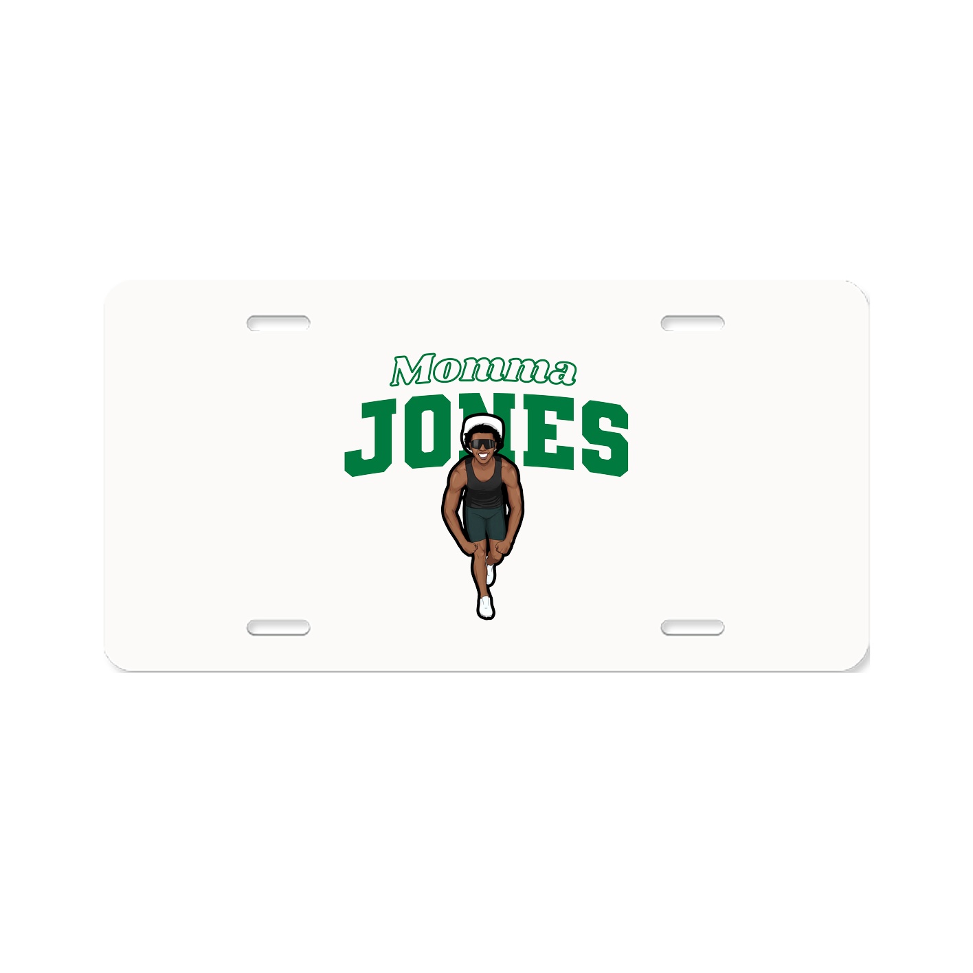 License Plate — Mothers Day Block in Classic