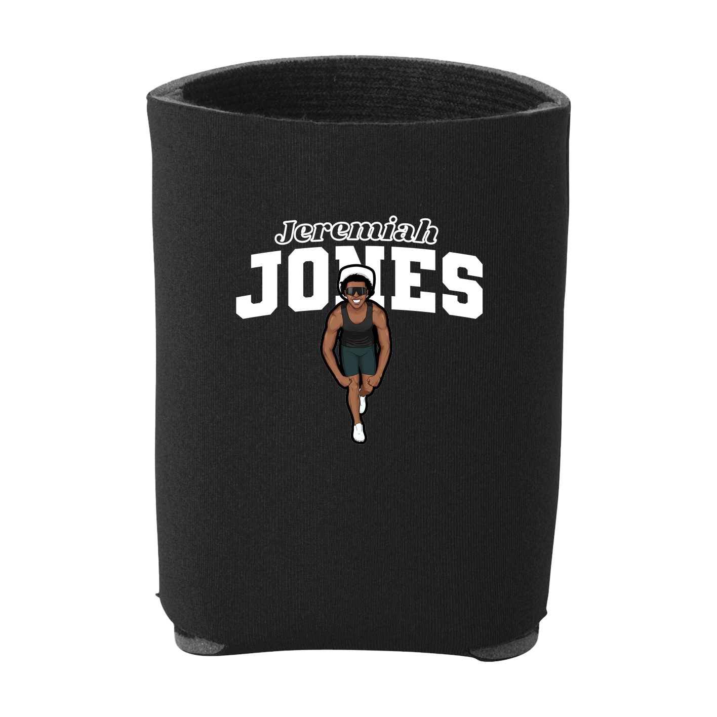Can Holder — Name Arch in Black