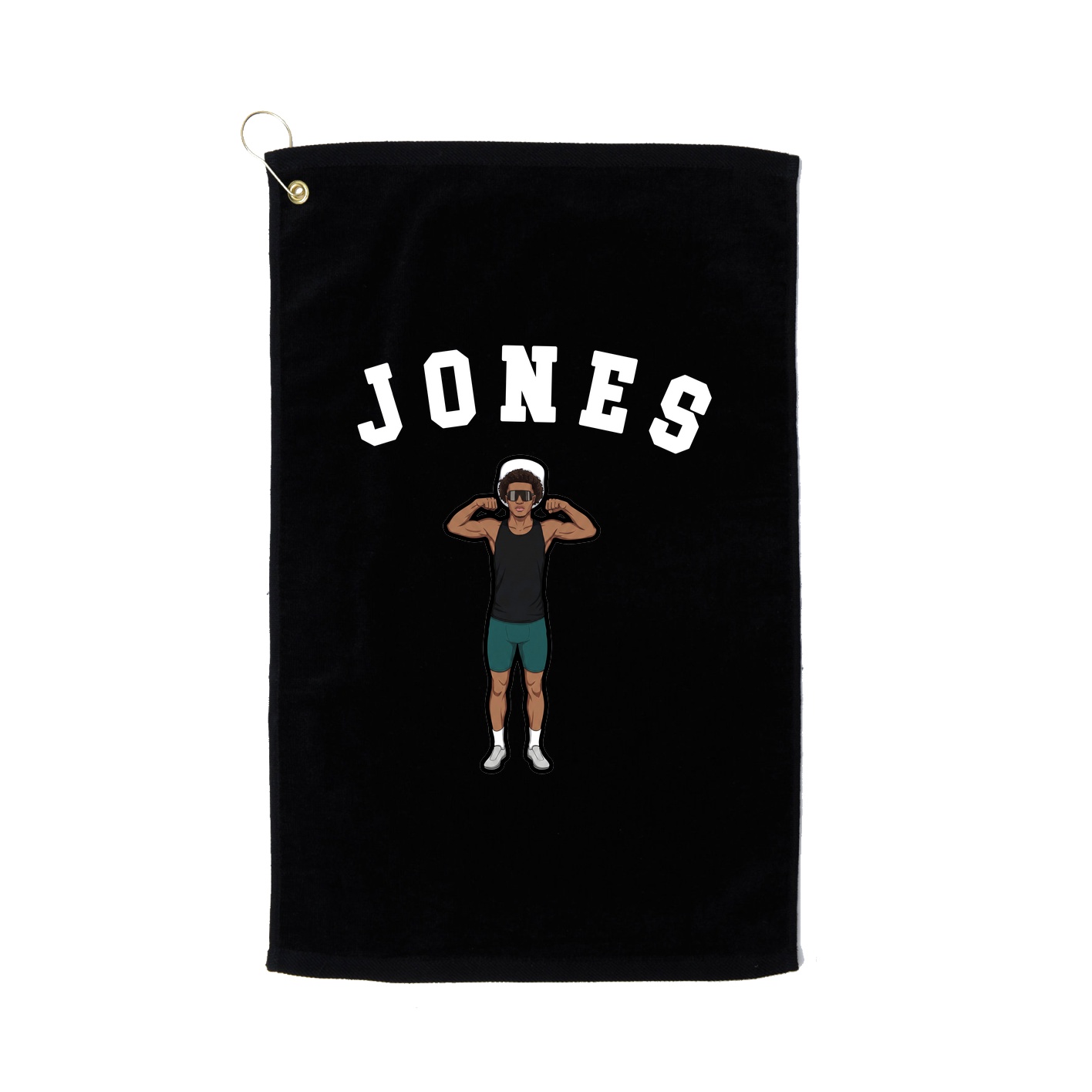 Golf Towel — Shirsey Arch in Black