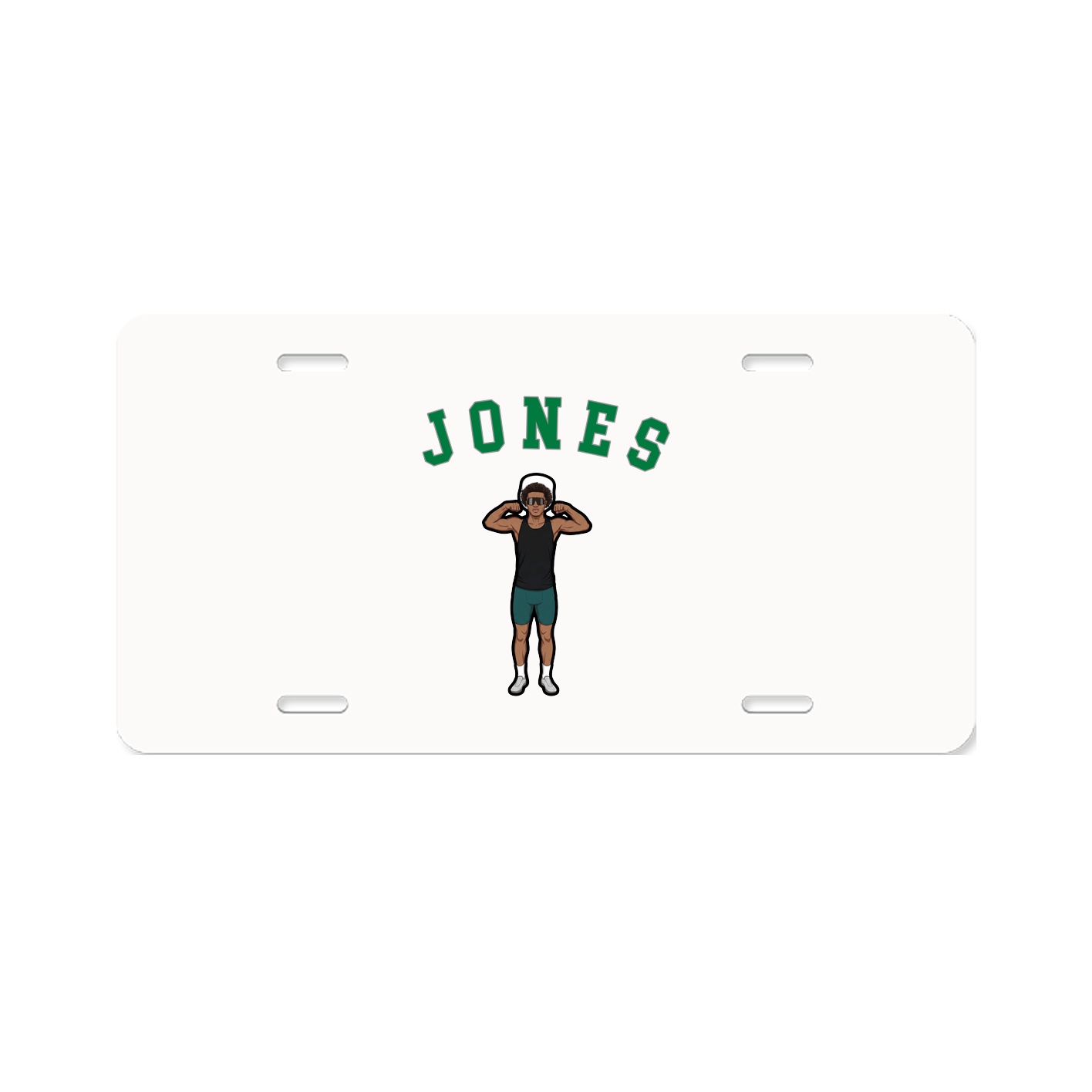 License Plate — Shirsey Arch in Classic