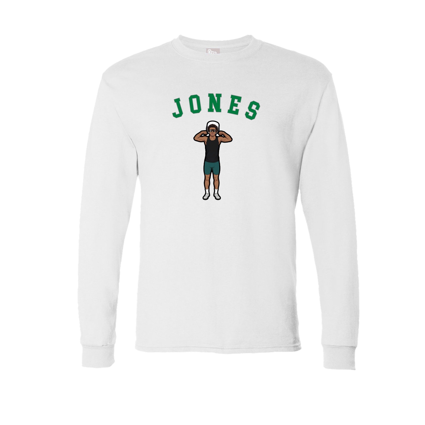 Long Sleeve Tee — Shirsey Arch in White