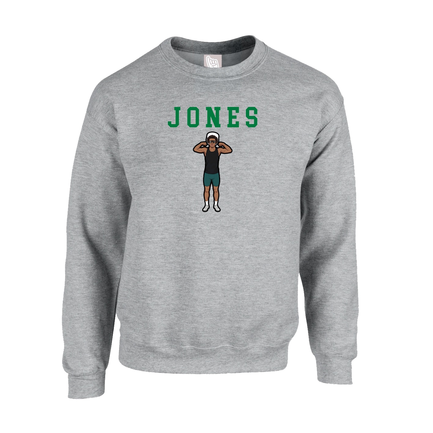 Fleece Crew — Shirsey in Grey