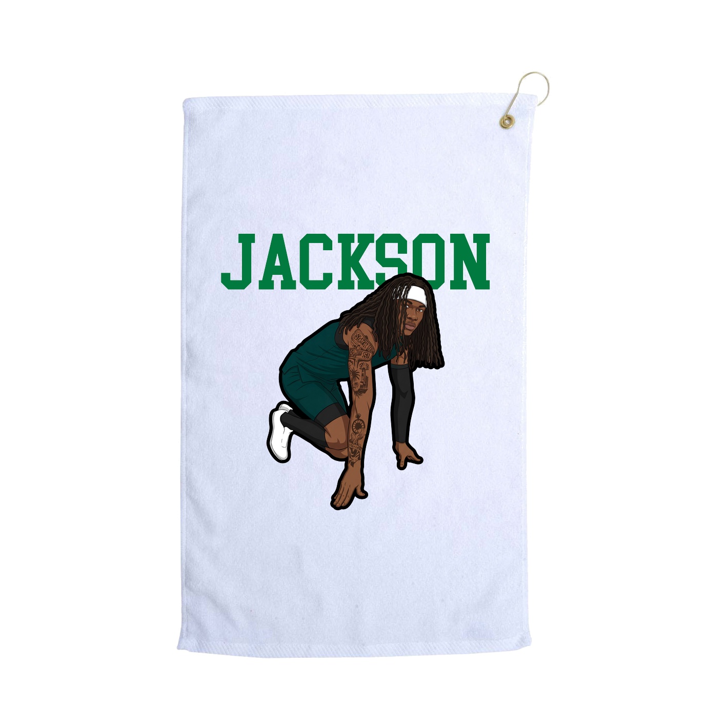 Golf Towel — Shirsey in White