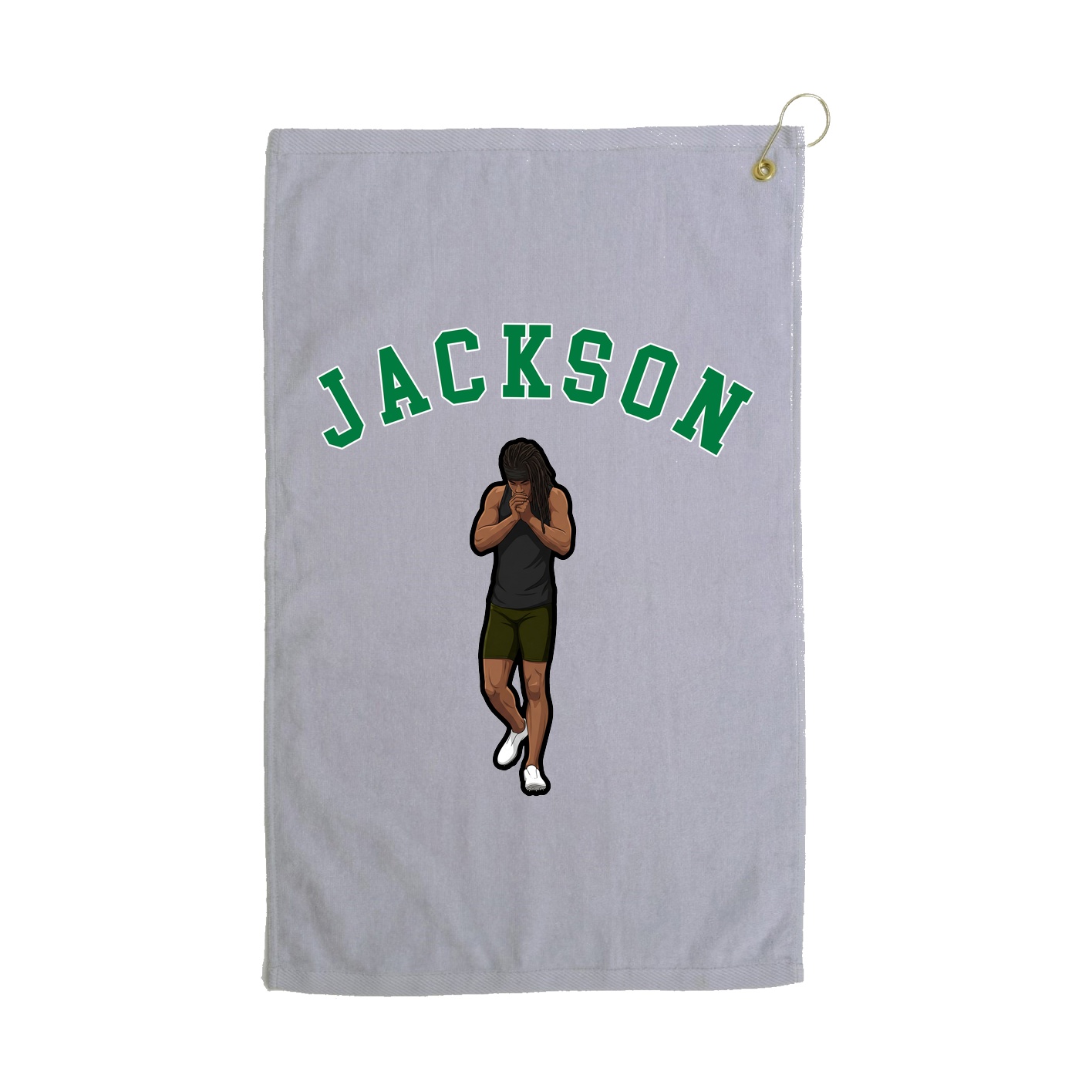 Golf Towel — Shirsey Arch in Grey