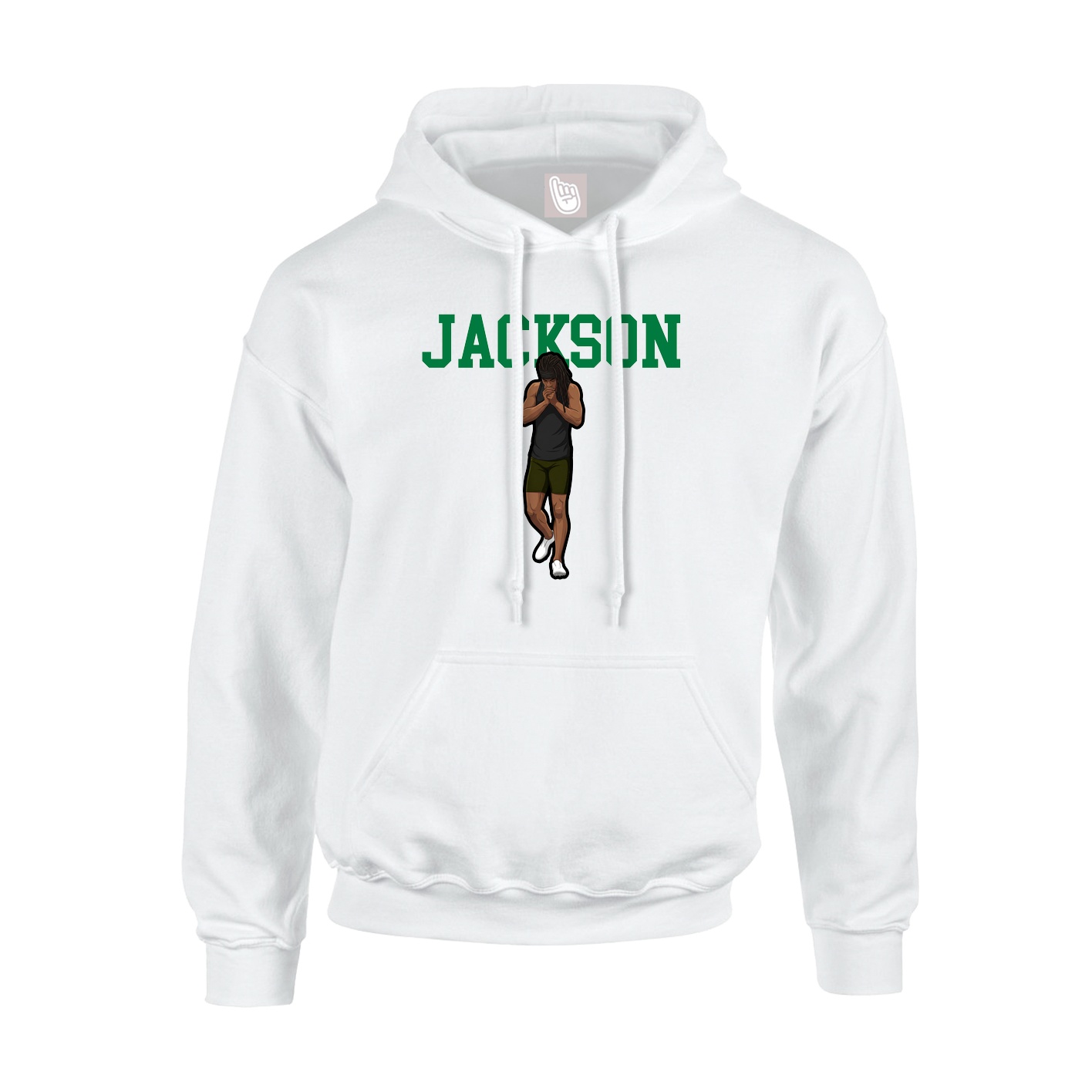 Hoodie — Shirsey in White