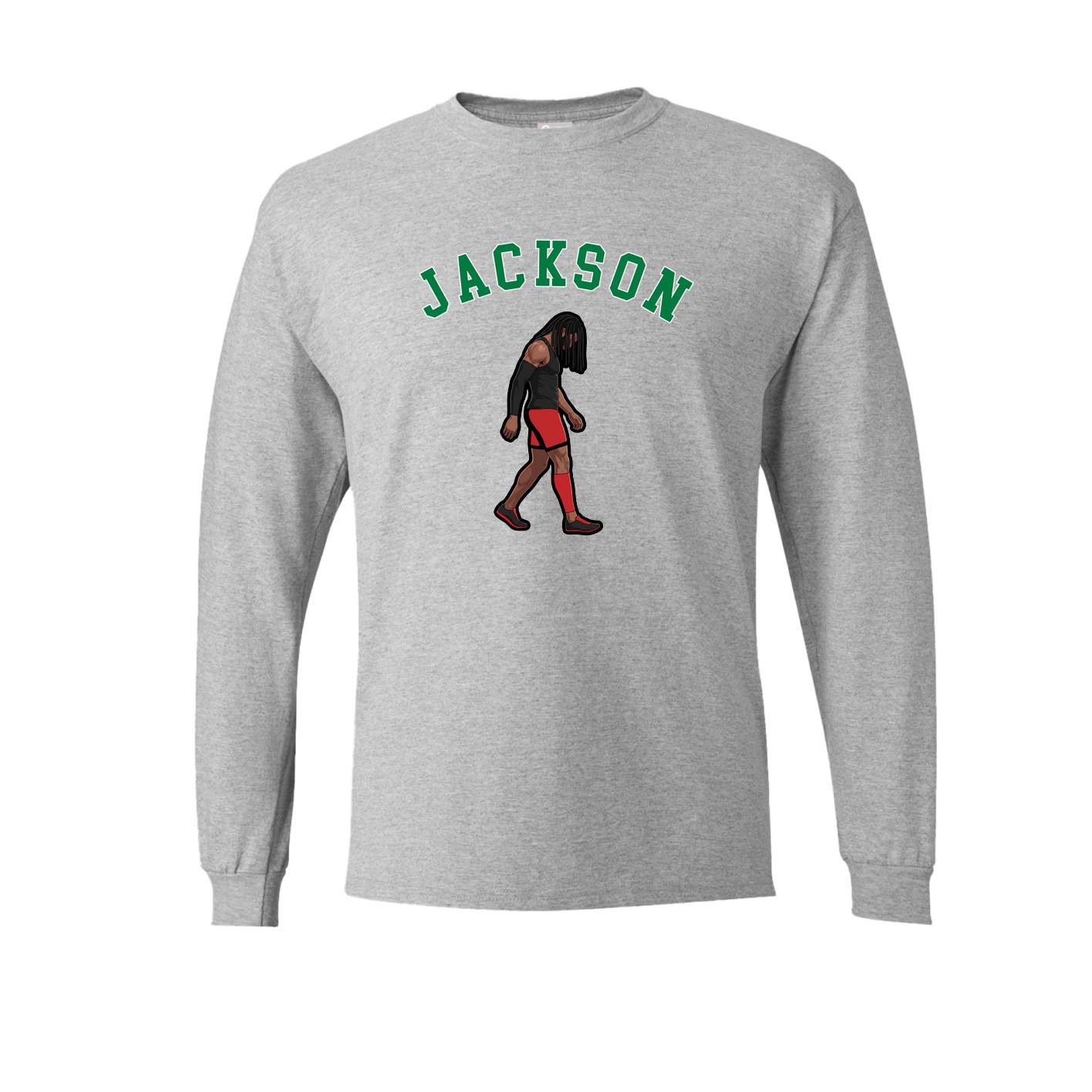 Long Sleeve Tee — Shirsey Arch in Grey