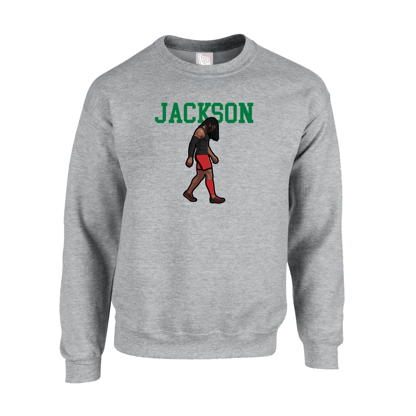 Fleece Crew — Shirsey in Grey