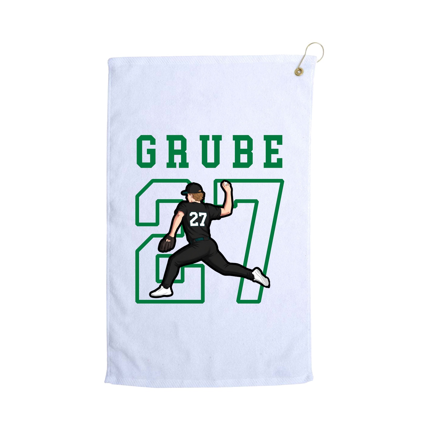 Golf Towel — Shirsey in White