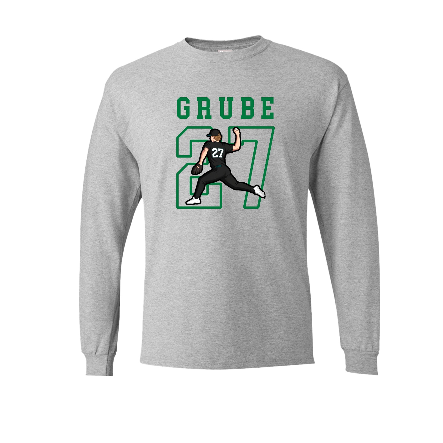 Long Sleeve Tee — Shirsey in Grey