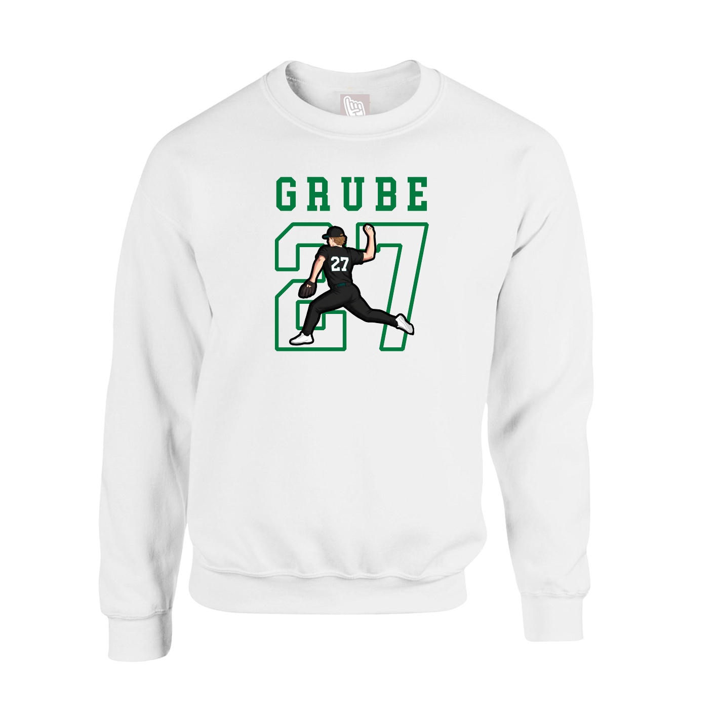Fleece Crew — Shirsey in White