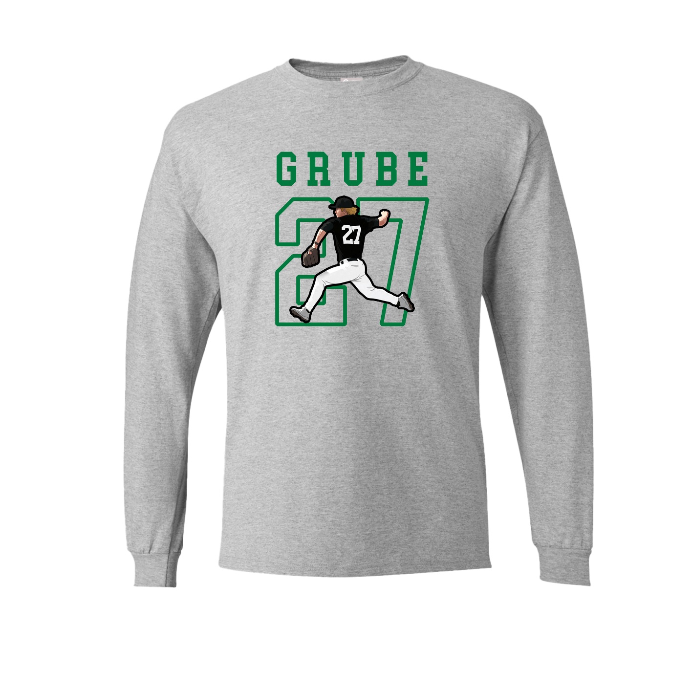 Long Sleeve Tee — Shirsey in Grey