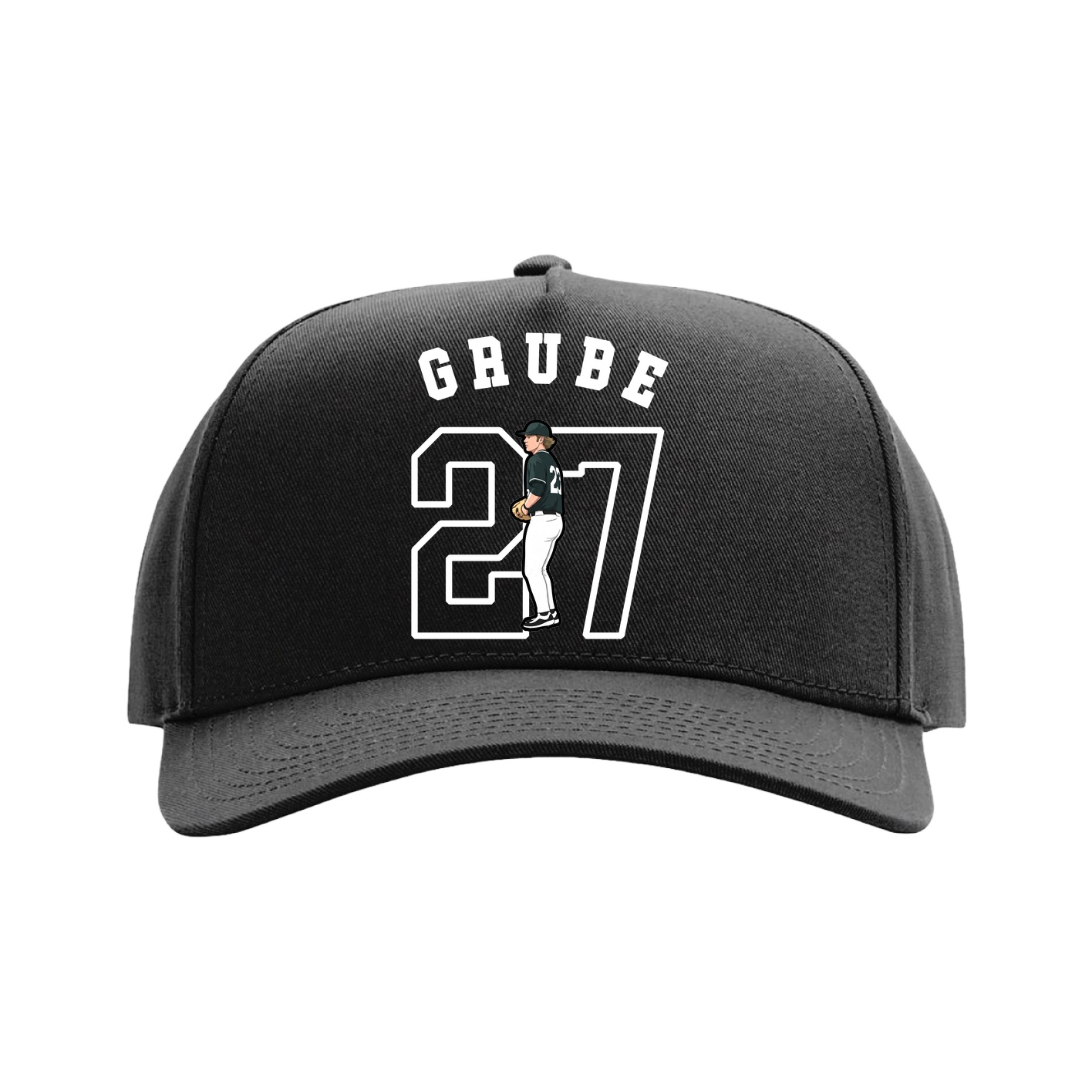 Full Fabric Five-Panel Champ Cap