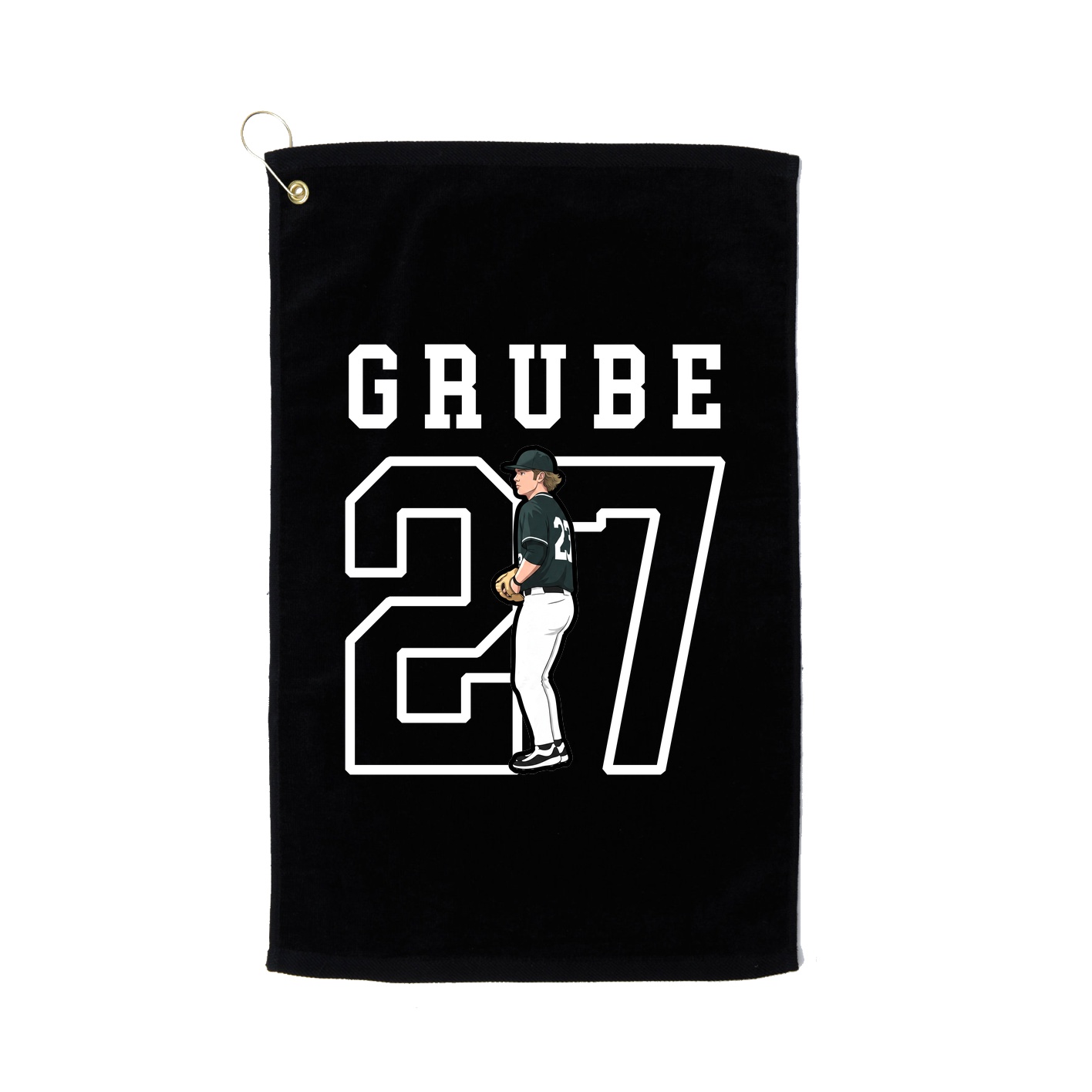 Golf Towel — Shirsey in Black