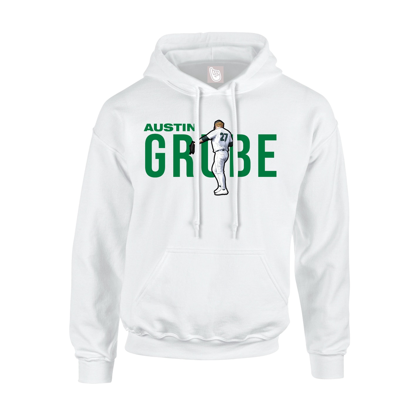 Hoodie — Player Name in White
