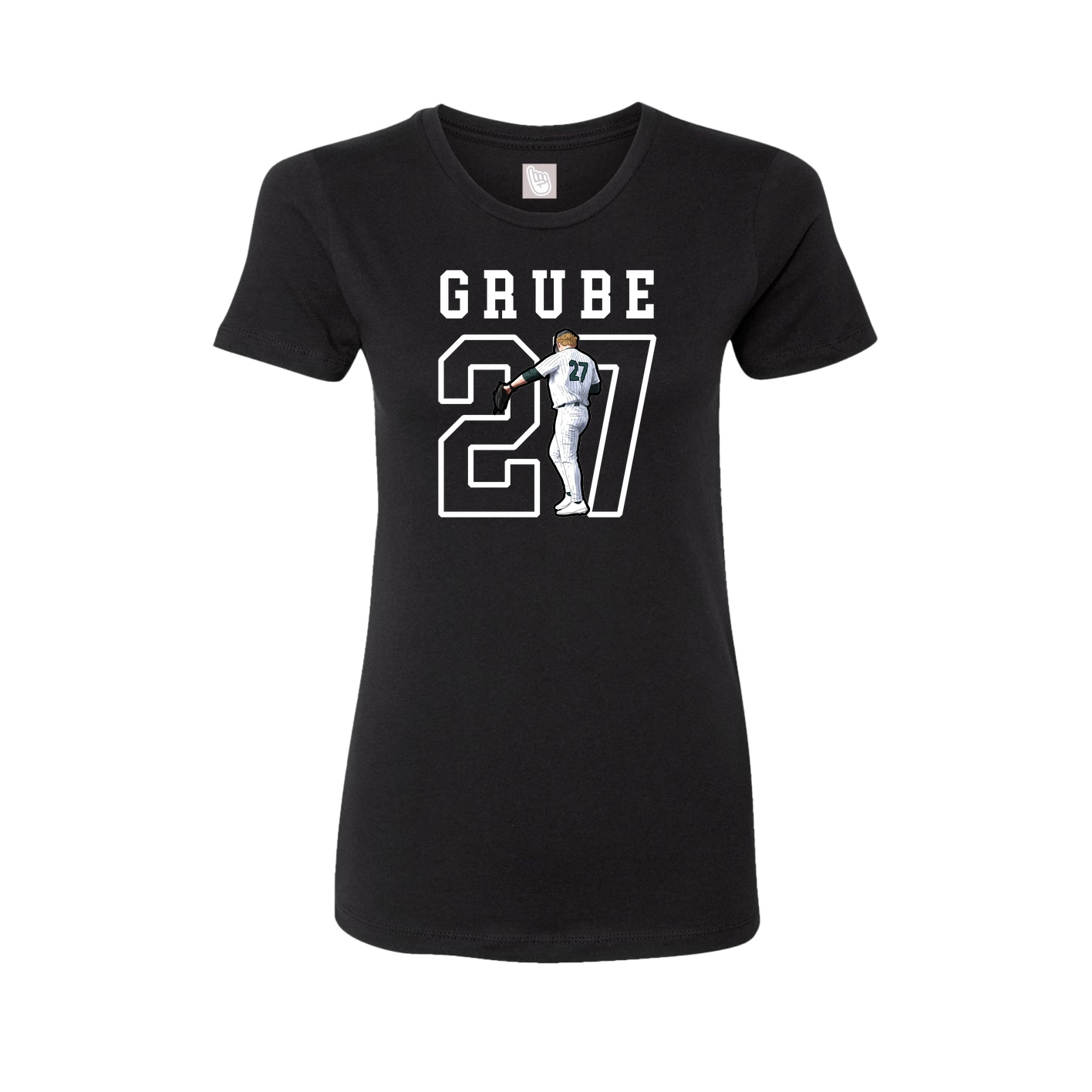 Fitted Women's Tee — Shirsey in Black
