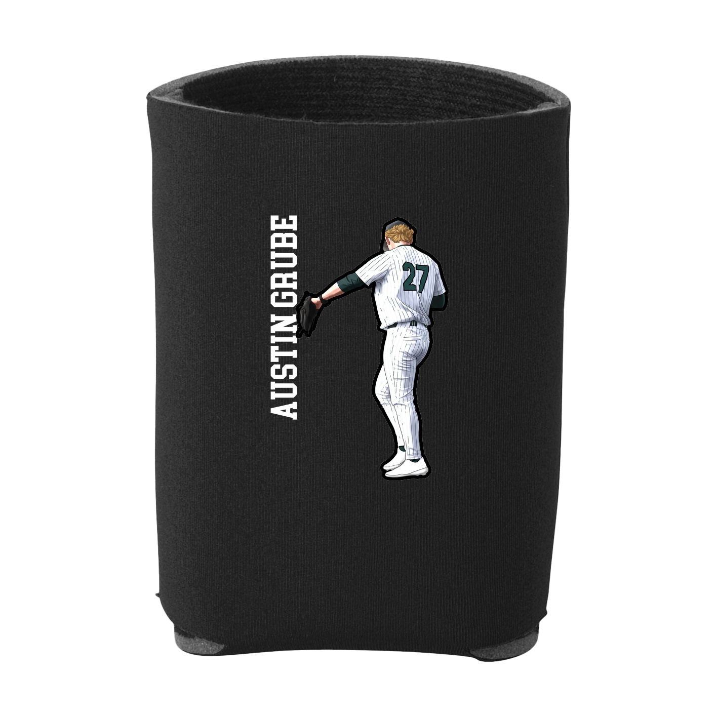 Can Holder — Name Vertical in Black