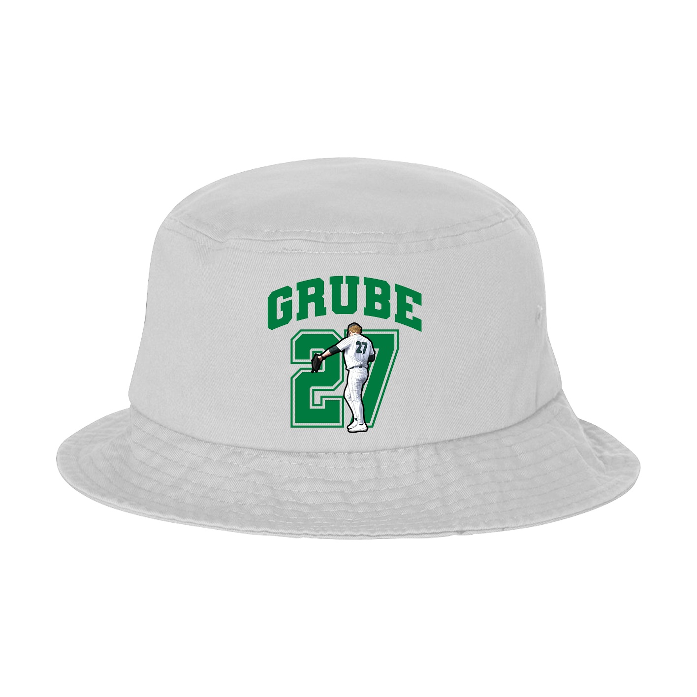 Bucket Cap — Number in White