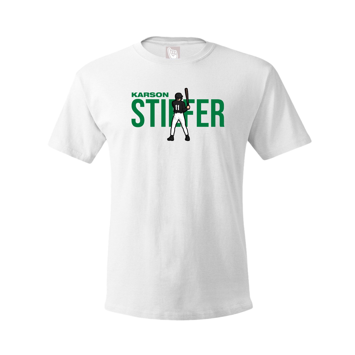 Tee — Player Name in White