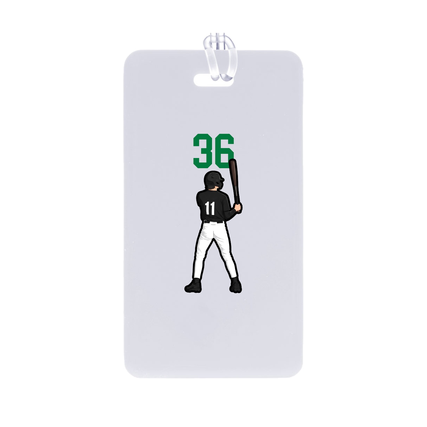Bag Tag — Number Top in Classic