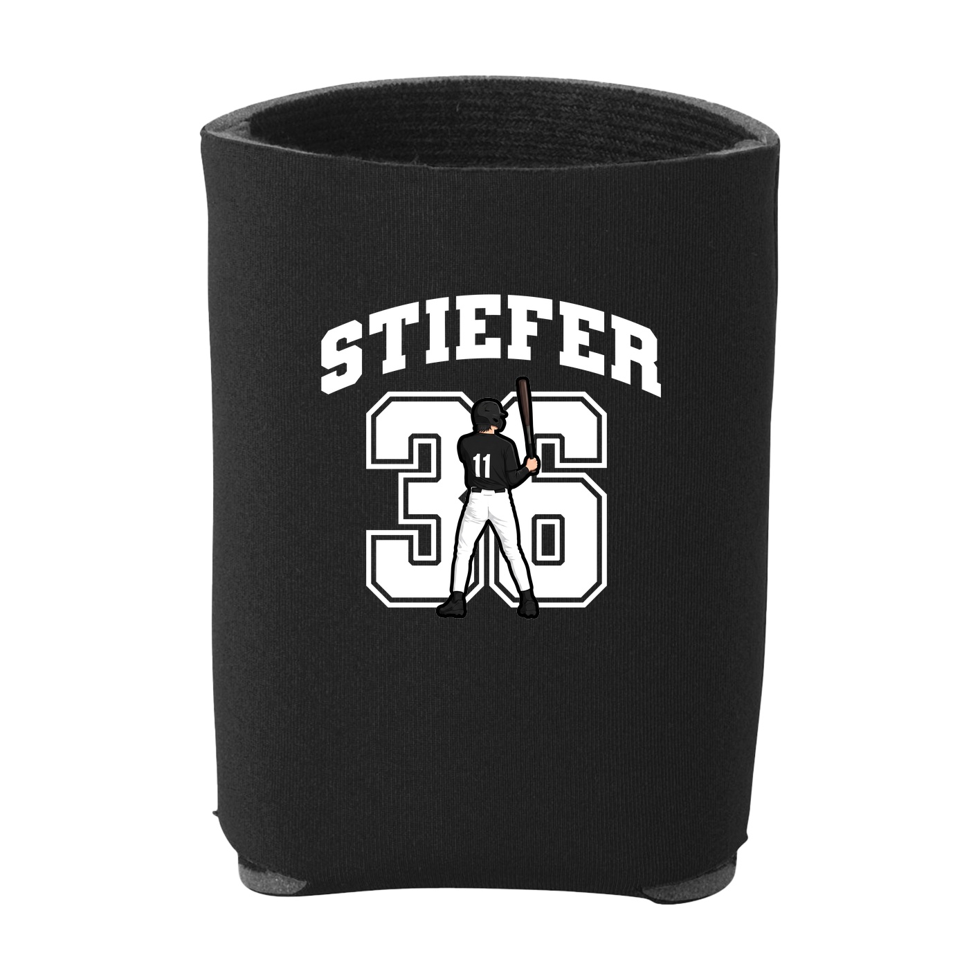 Can Holder — Number in Black