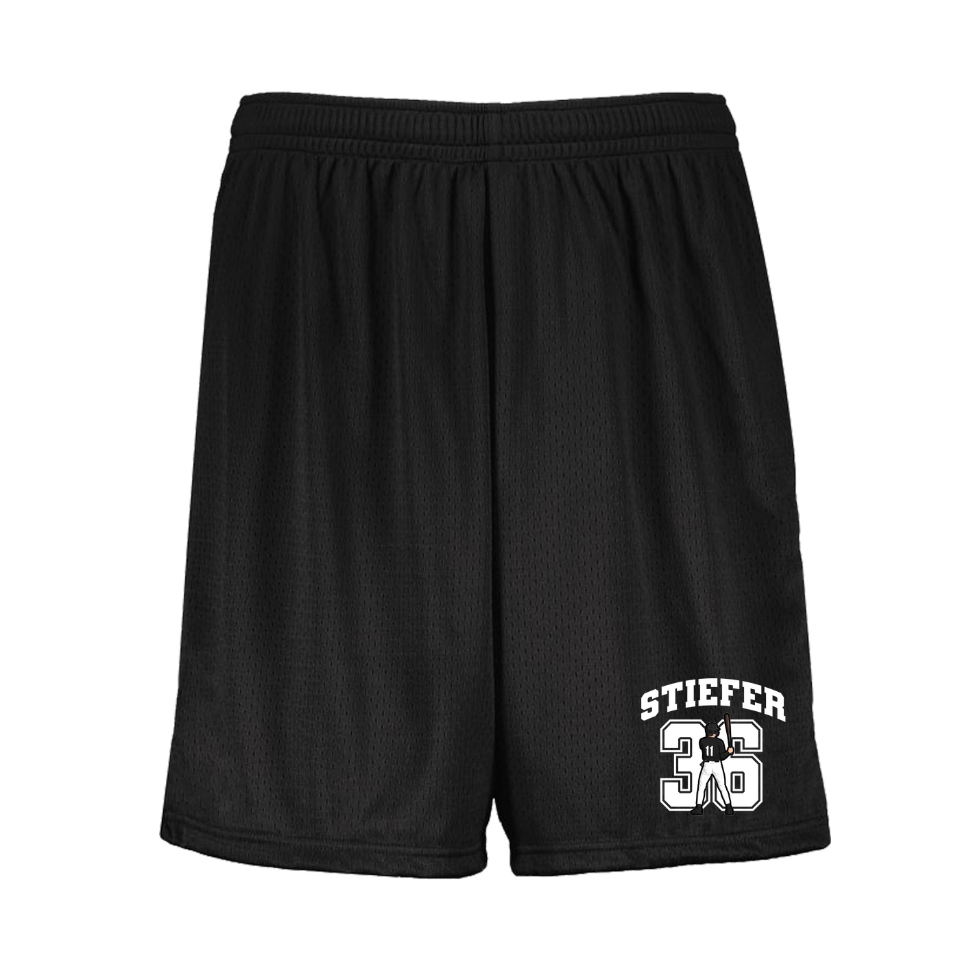 Shorts — Number in Black