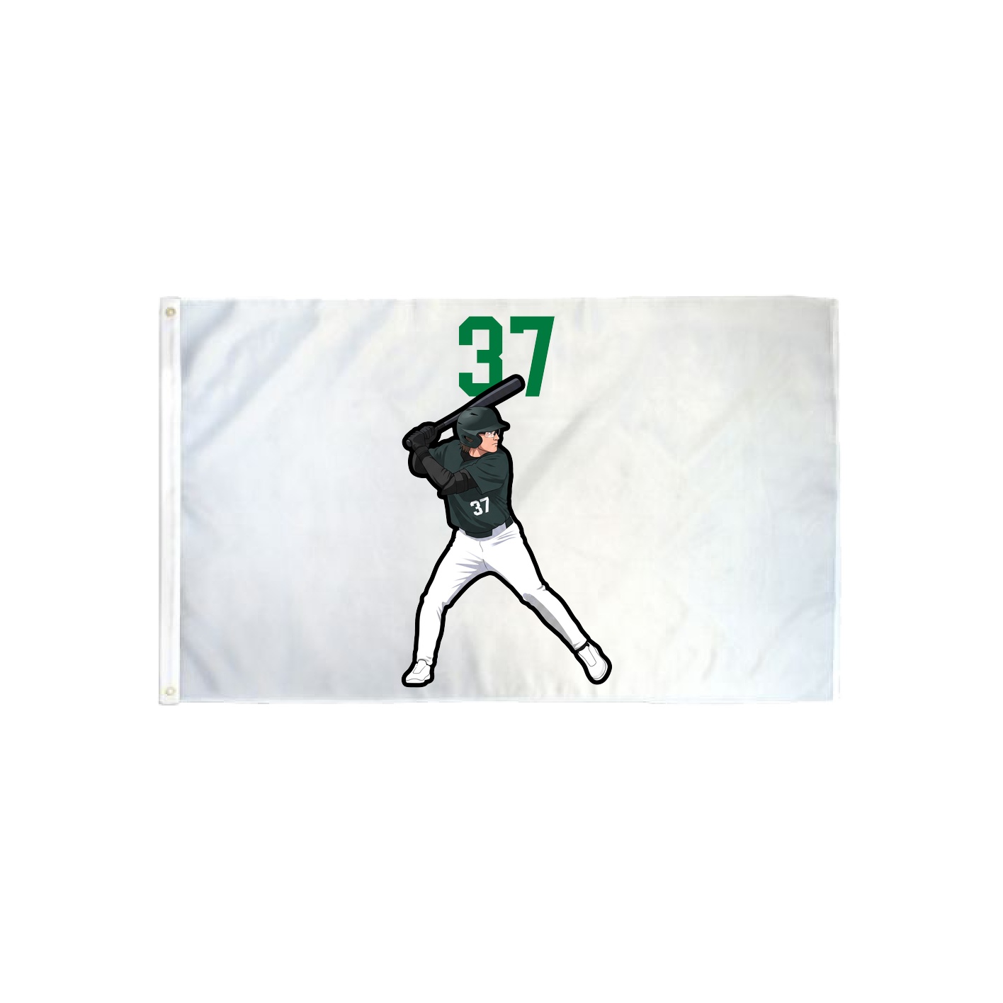 3x5 Flag — Number Top in Classic
