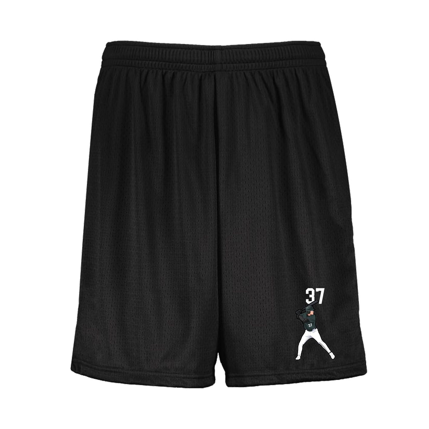 Shorts — Number Top in Black