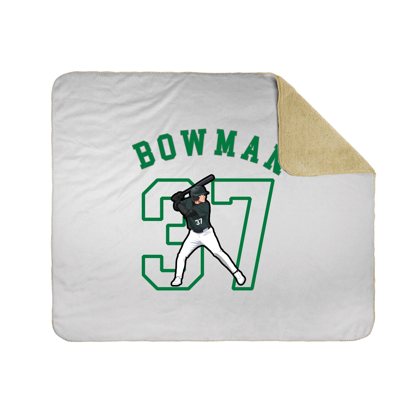 Throw Blanket — Shirsey Arch in White