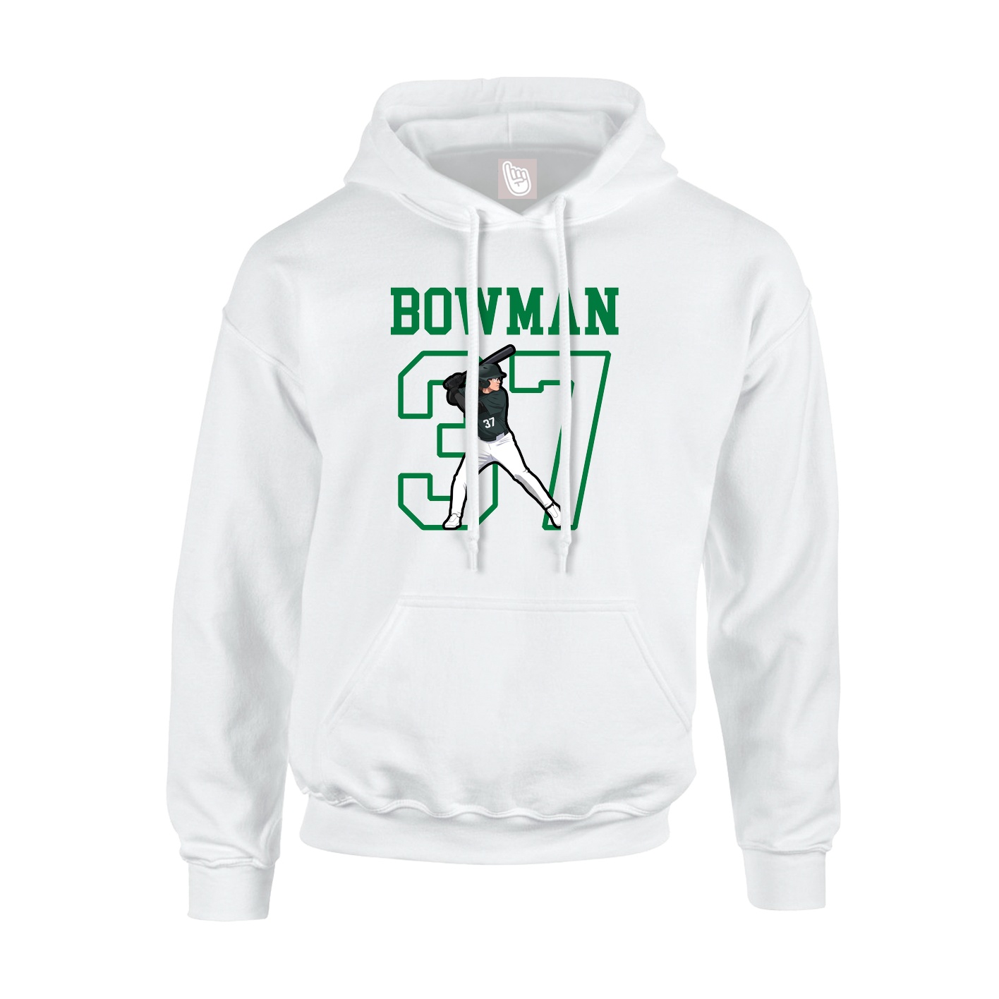 Youth Hoodie — Shirsey in White
