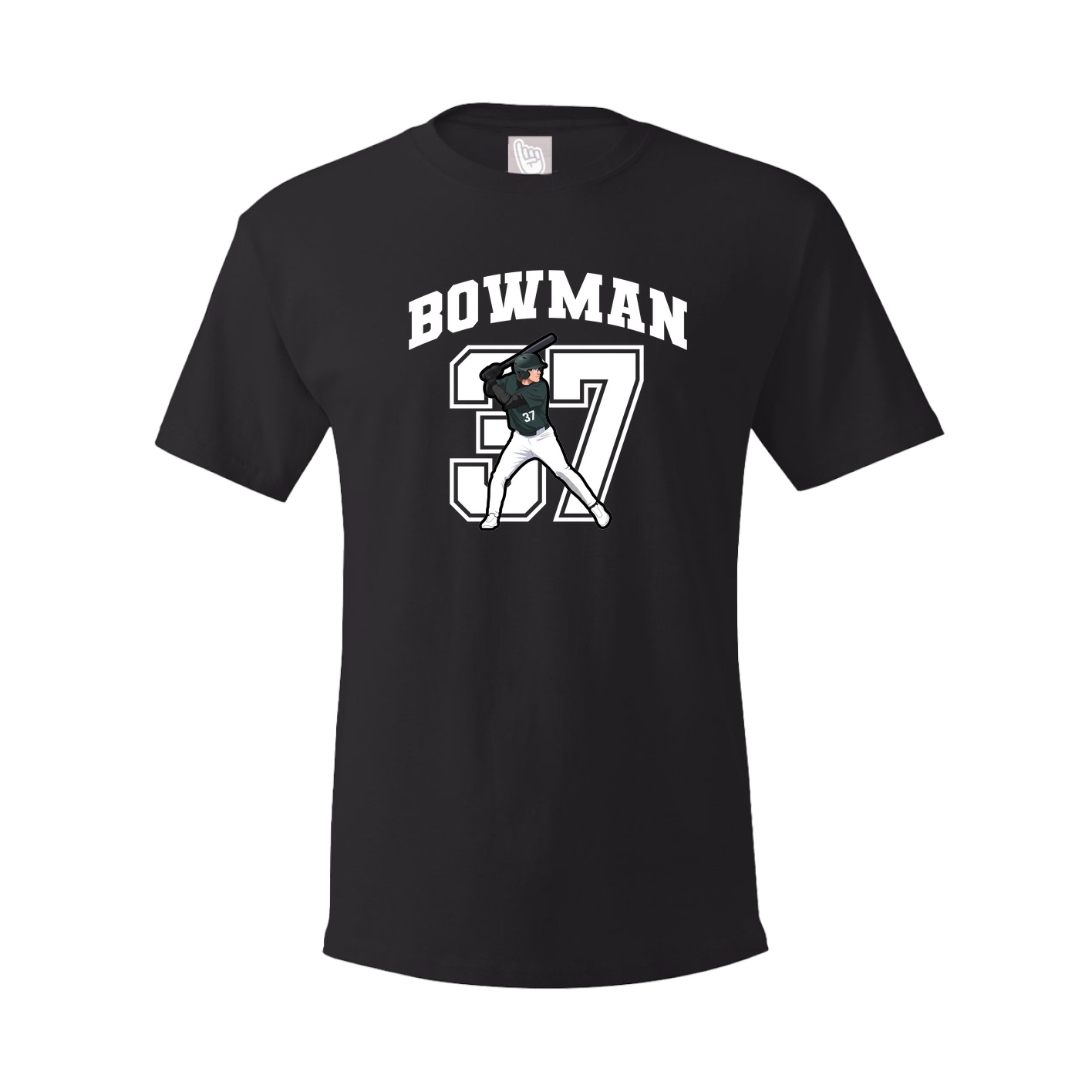 Tee — Number in Black