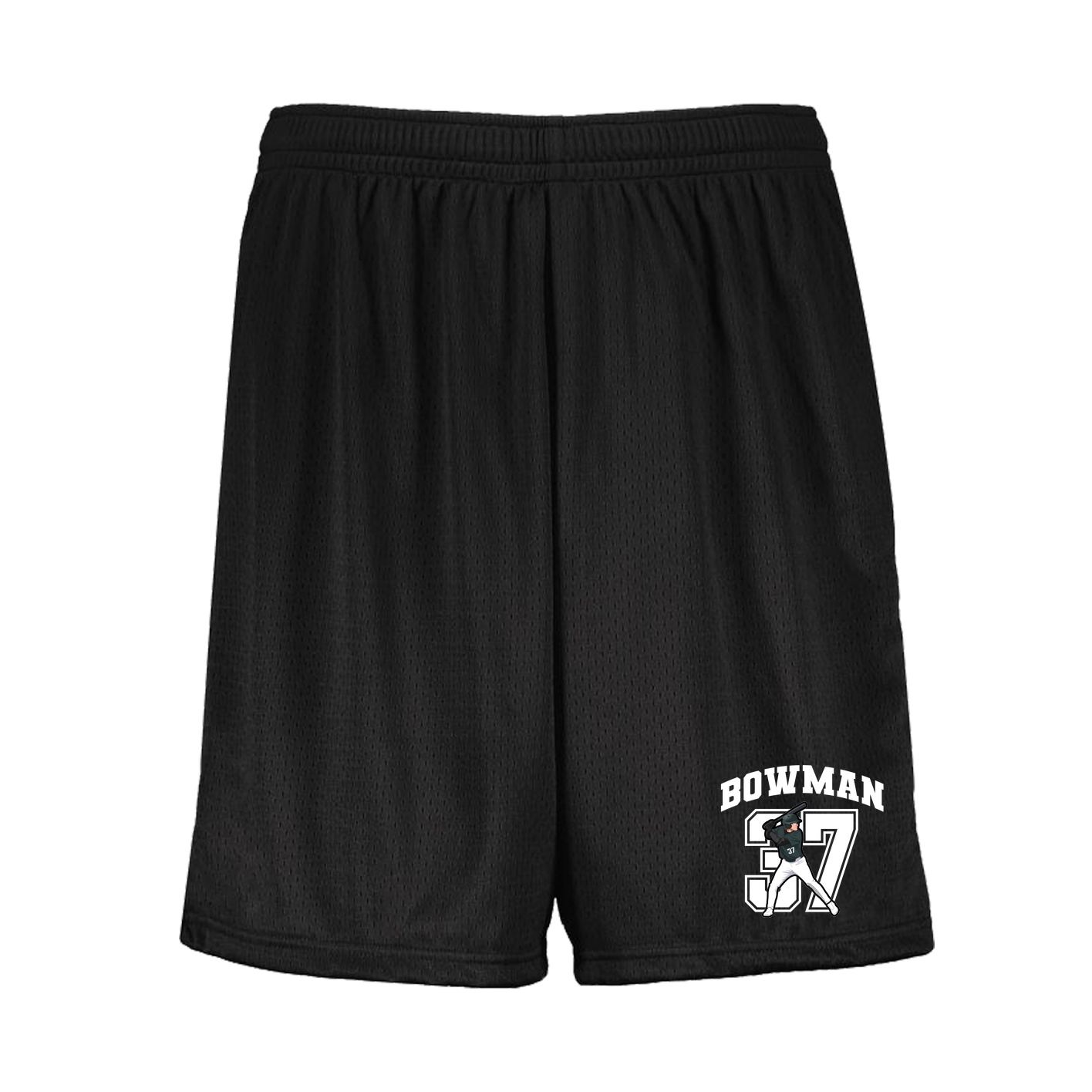 Shorts — Number in Black