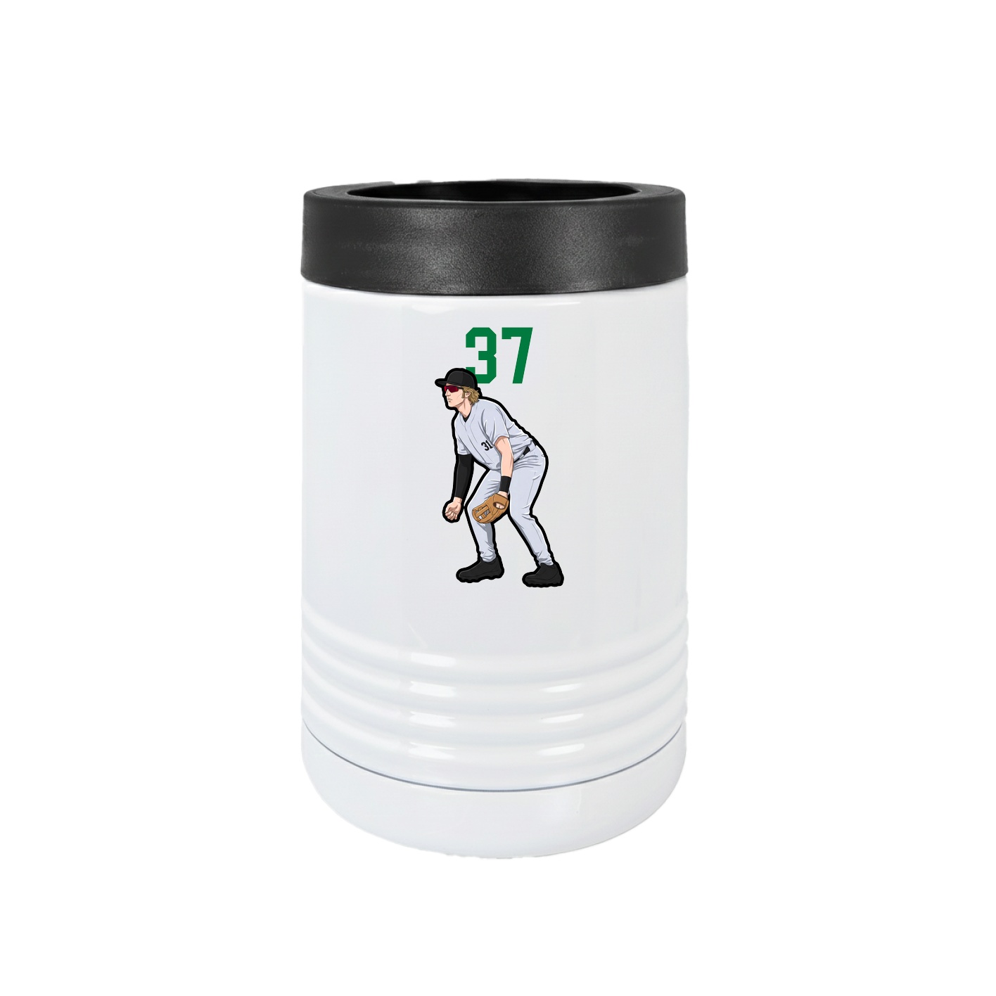 Beverage Holder — Number Top in White