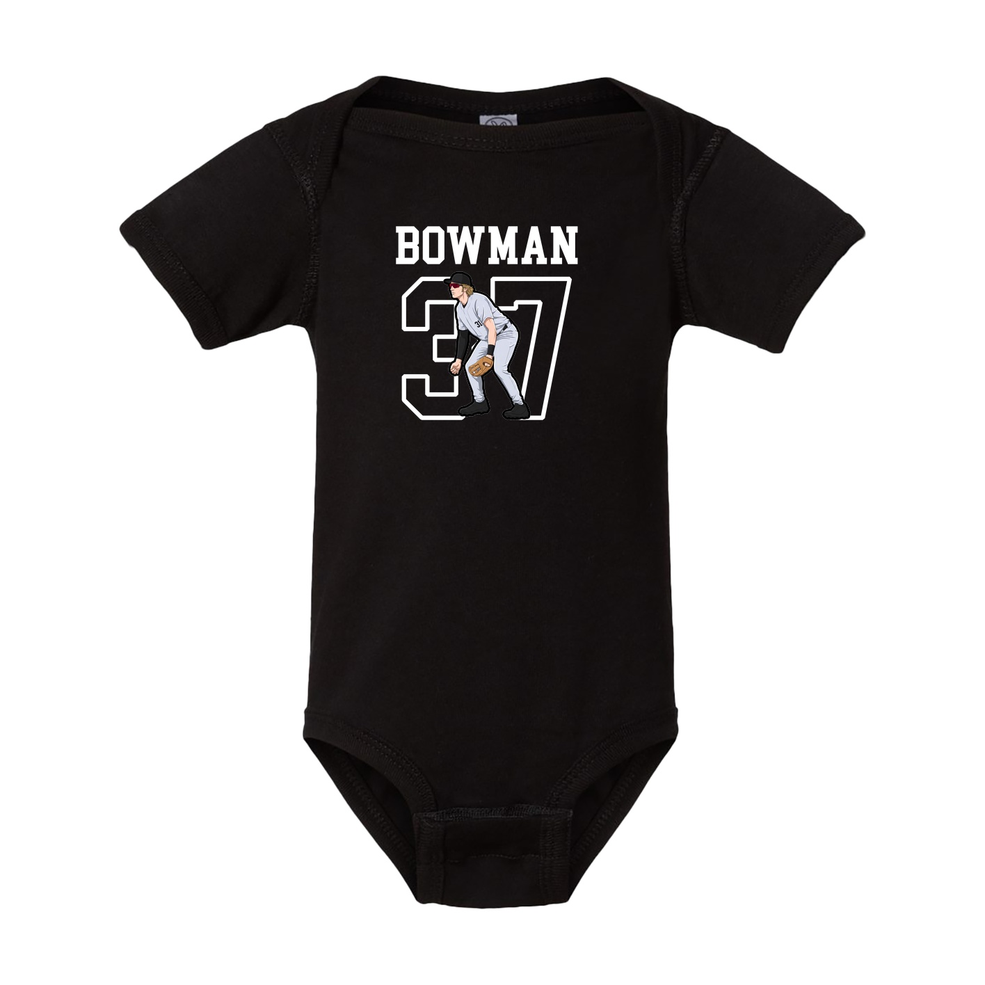 Baby Onesie — Shirsey in Black