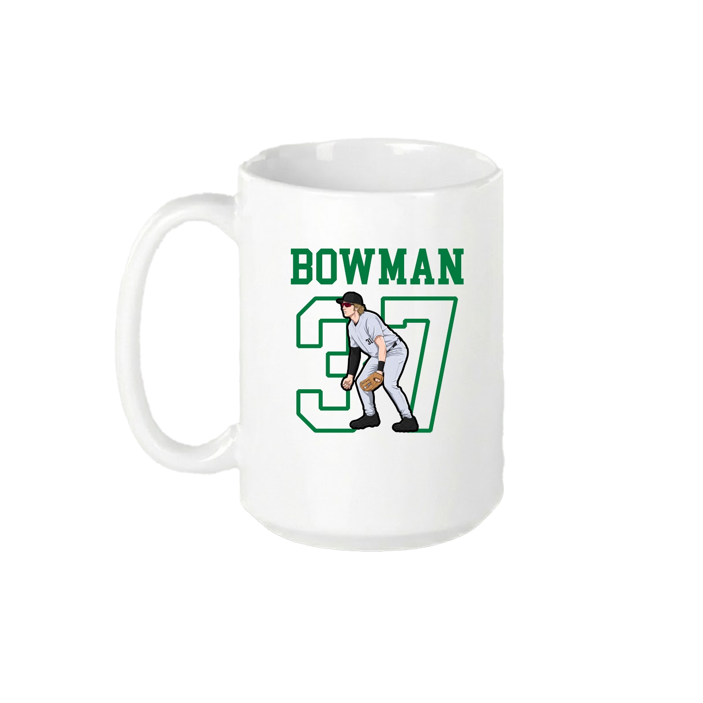 15oz Coffee Mug — Shirsey in White