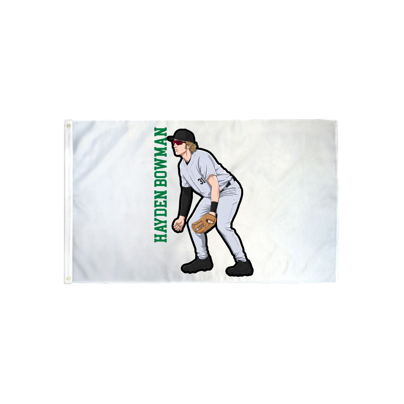 3x5 Flag — Name Vertical in Classic